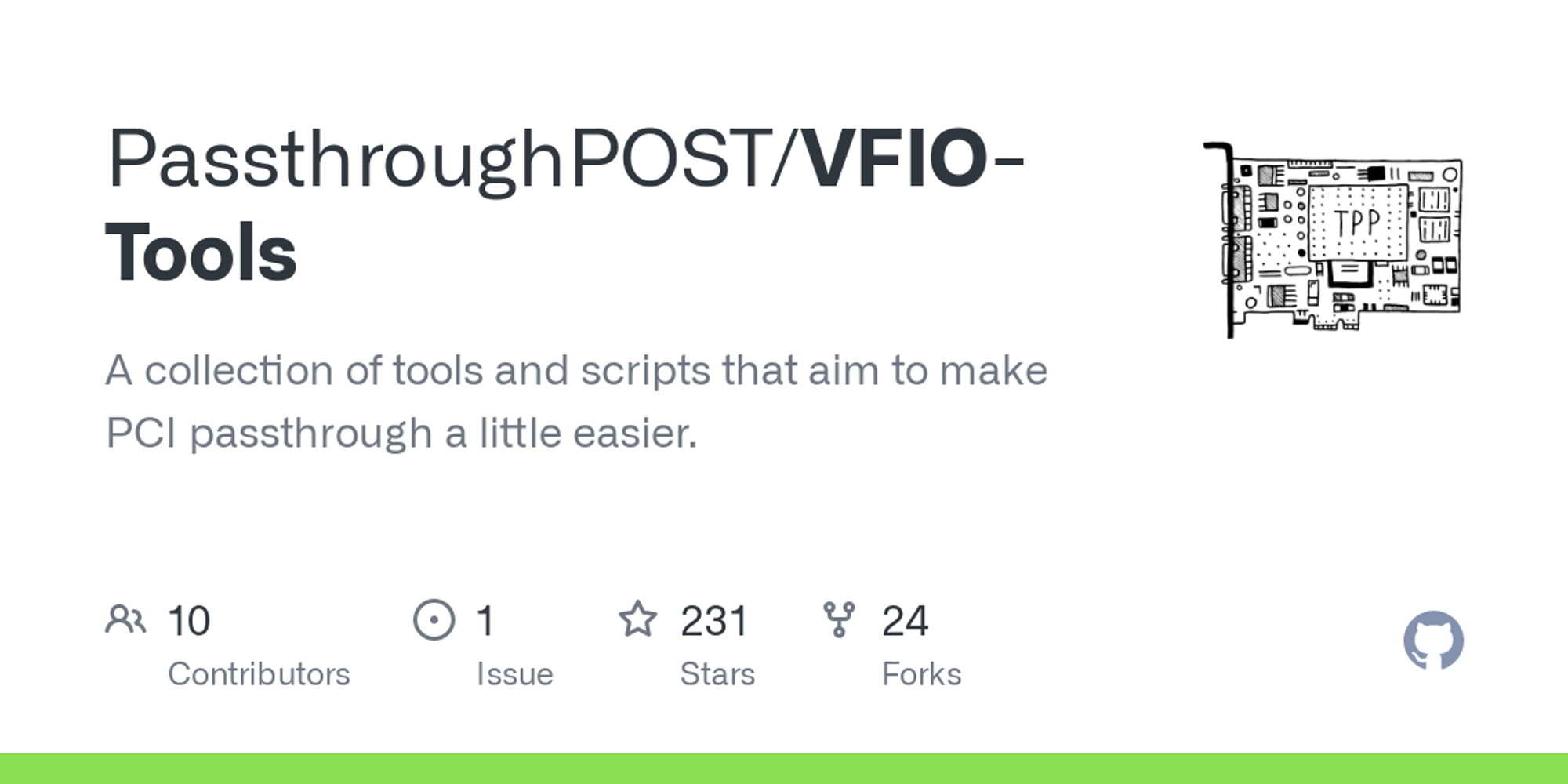 GitHub - PassthroughPOST/VFIO-Tools: A collection of tools and scripts that aim to make PCI passthrough a little easier.