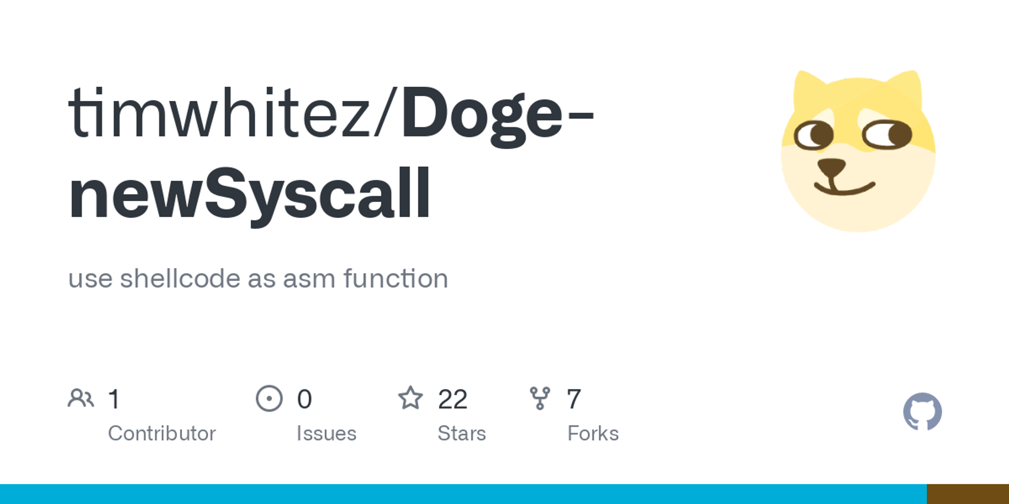 GitHub - timwhitez/Doge-newSyscall: use shellcode as asm function